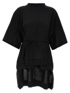 DI.LA3 PARI' Black Cotton T-Shirt