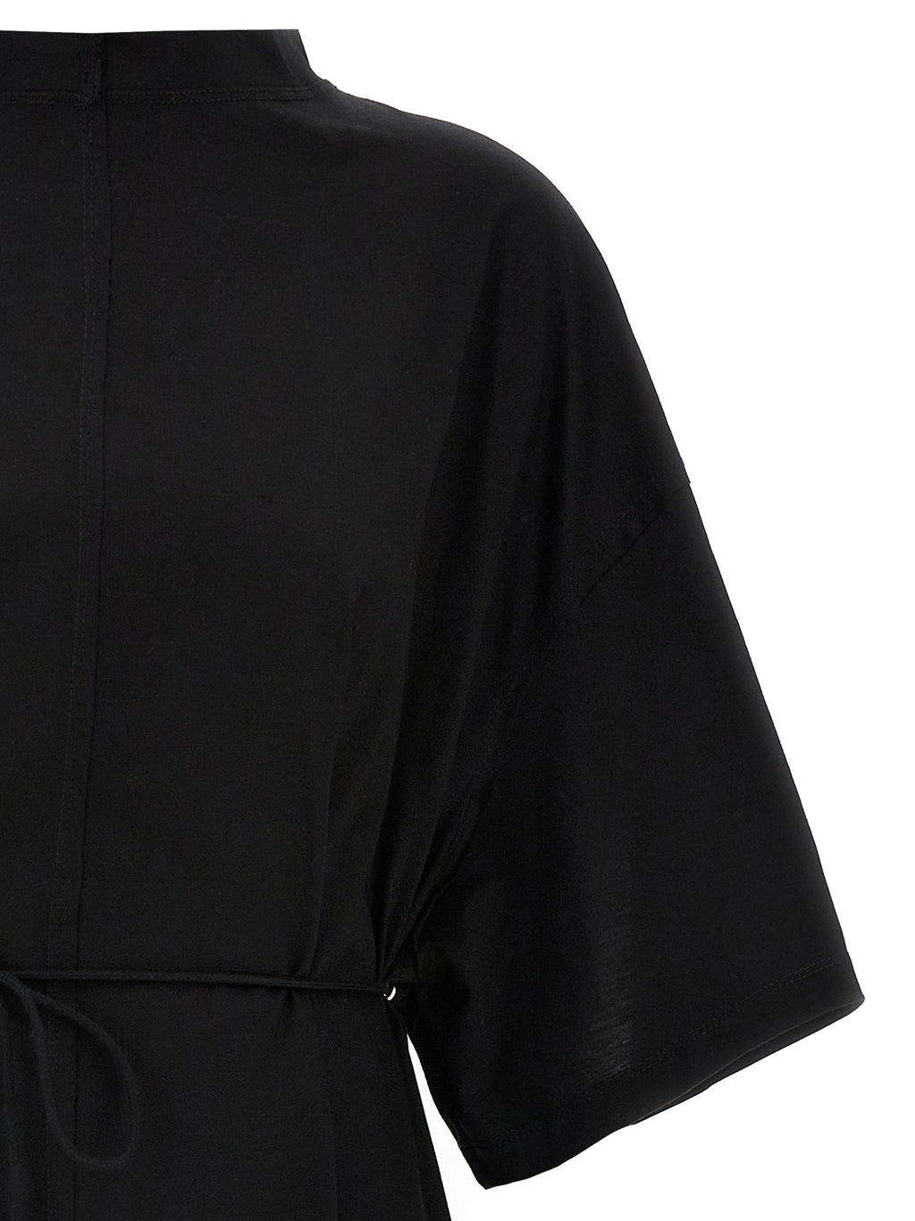 DI.LA3 PARI' Black Cotton T-Shirt