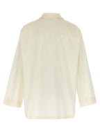 Jil Sander White Cotton Blouse
