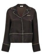 Off-White Black Acetate Blouse