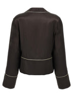 Off-White Black Acetate Blouse