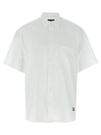 Comme Des Garçons White Cotton Blouse