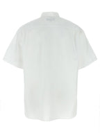 Comme Des Garçons White Cotton Blouse