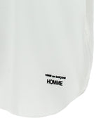 Comme Des Garçons White Cotton Blouse