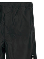 Valentino Garavani Black Polyamide Swim Shorts