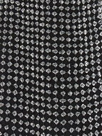 Max Mara Black Silk Short Dress