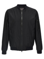 Herno Black Polyester Bomber