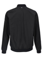 Herno Black Polyester Bomber