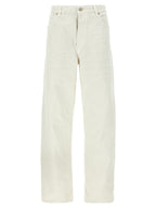 Balenciaga White Cotton Jeans Denim