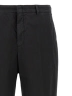 CELLAR DOOR Black Cotton Casual Pants