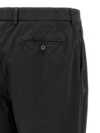 CELLAR DOOR Black Cotton Casual Pants