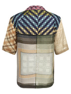 Marine Serre Multicolor Silk Blouse