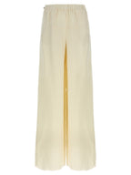 Pantaloni Casual in Lino Bianco