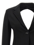 Max Mara Black Viscose Blazer