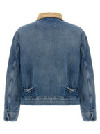 Maison Margiela Blue Cotton Denim Jacket