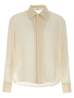 SÉFR Beige Cotton Blouse