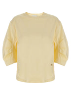 NUDE Beige Cotton T-Shirt