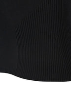 Marine Serre Black Viscose Tank Tops