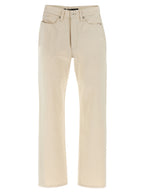 Jil Sander Beige Cotton Jeans Denim