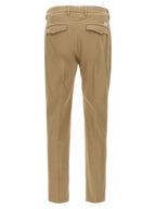 Department 5 Beige Cotton Cropped Pants