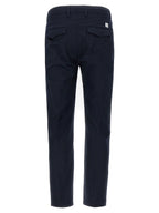 Department 5 Blue Cotton Cropped Pants