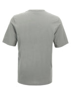 Saint Laurent Gray Cotton T-Shirt