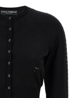 Dolce & Gabbana Black Viscose Cardigan