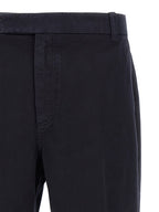 Thom Browne Blue Cotton Casual Pants