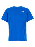 Blaues Baumwoll-T-Shirt