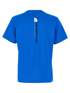 Blaues Baumwoll-T-Shirt