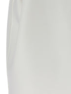 Khaite White Polyester Short Dress