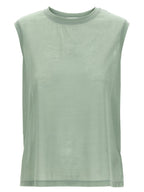 Victoria Beckham Bicolor Cotton Sleeveles T-Shirt