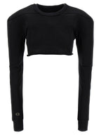 Rick Owens Black Cotton Cardigan