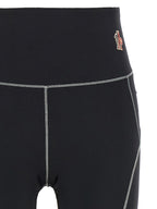 Moncler Grenoble Black Polyamide Leggings