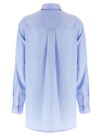 Brioni Blue Cotton Blouse