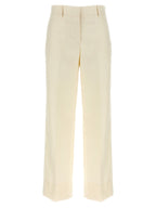 Brioni White Wool Dress Pants