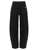 Self-Portrait Black Cotton High-Waisted Jean