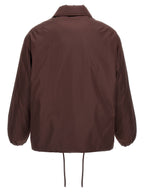 Jil Sander Brown Polyester Full-Length Jacket