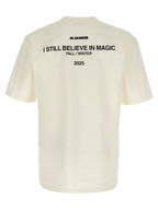 Jil Sander White Cotton Long Sleeve T-Shirt