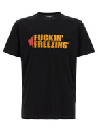 Dsquared² Black Cotton T-Shirt