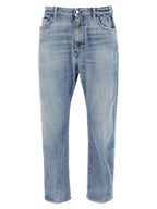 Dsquared² Blue Cotton Relaxed Fit Jeans