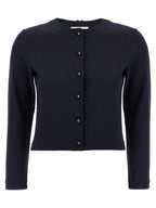 Thom Browne Blue Viscose Cardigan