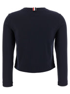 Thom Browne Blue Viscose Cardigan