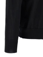 Kiton Black Wool Polo Shirt
