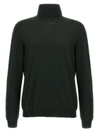 ZANONE Bicolor Virgin Wool Cardigan