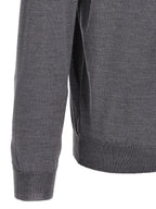 ZANONE Gray Virgin Wool Polo Shirt