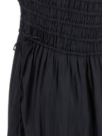 Ganni Gray Viscose Long Dress