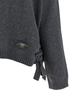 Ganni Gray Wool Cardigan