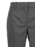 Ermanno Scervino Gray Virgin Wool Dress Pants