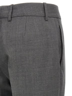 Ermanno Scervino Gray Virgin Wool Dress Pants